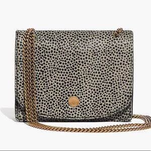 Madewell The Chain Crossbody in Calf Hair